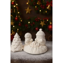 Szn Home Design Yılbaşı Özel Dekoratif Boyanabilir Biblolar