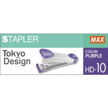 MAX Hd 10 Zımba Makınesı No:10 Mor