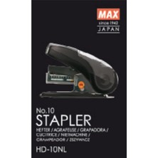 MAX Hd 10FL3/GL Sakurı Flat Zımba Mak No:10 Siyah