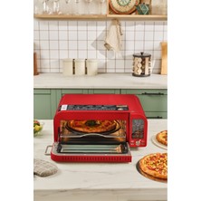 Özbience Vintage Tasarımlı Pizza ve Airfryer Seti, Pratik ve Şık Mutfak Aleti