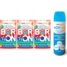 AQUABOR Boron Doğal Mineralli Çamaşır Deterjanı Renkliler Için 78 Yıkama+Bortam Dezenfektan