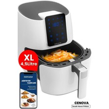 Özbience 10 Ön Ayarlı Dijital Airfryer, Sağlıklı ve Lezzetli Pişirme