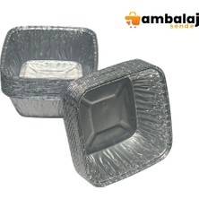 AmbalajSende Alüminyum Sütlaç Kase-25 Adet