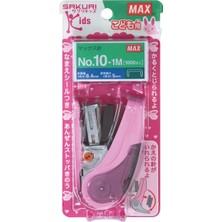 MAX Hd 10NLCK Sakurı Zımba Makınesı No:10 + Tel Pembe