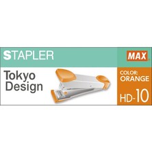 MAX Hd 10 Zımba Makınesı No:10 Turuncu