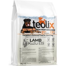 Teolix Kuzu Etli Yetişkin Performans Köpek Maması 15 kg