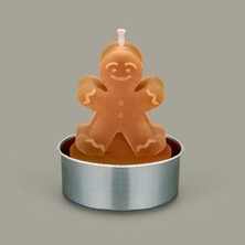 Kpm Cookie 4'lü Tealight Mum - Asorti - 20 cm