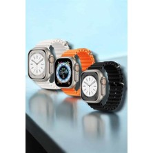 Magne Uyku ve Nabız Takipli Wireless Şarjlı Akıllı Saat Android ve Ios Uyumlu - TGR3017-9694