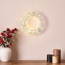 Kpm Çelenk Dekoratif Aydınlatma - 30 cm