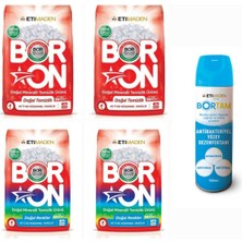 AQUABOR Doğal Toz Çamaşır Deterjanı Renkliler ve Beyazlar Için 104 Yıkama 16 Kg+ 1 Adet Bortam Dezenfektan