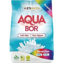 AQUABOR Aqua Bor 6 kg Renkliler Için 40 Yıkama Bor Hijyen
