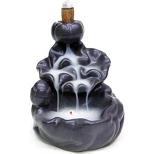 Lorvento Şelale Seramik Backflow Tütsülük 210 – Geri Akışlı Şelale Aromaterapi Buhurdanlık