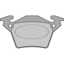 Wolf Mercedes Fren Balatası VITO638 Arka -Cdı-