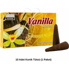 Darshan Konik Tütsü Koku Çeşitleri: Ruhunuzu Besleyen Kokular 1 Paket (10 Adet)