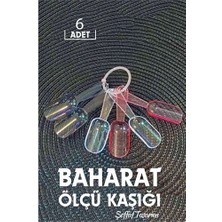 Magne Hsnet 6 Lı Şeffaf Baharat Kaşığı Camino Design - TGR6318-4135