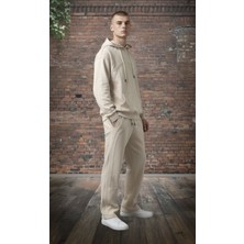 Black Steel Kapşonlu Oversize Eşofman Takımı