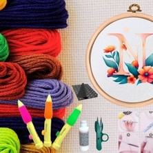 Nuvigo Punch Seti Nakış Seti Kasnaklı Kendin Yap Seti Seri 81