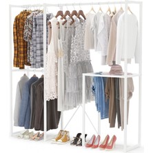 Tolia Home Metal Portmanto Askılık Metal Iskelet Vestiyer Kıyafet Askılığı