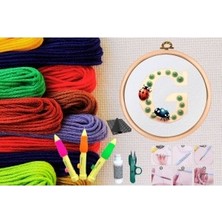 Nuvigo Punch Seti Nakış Seti Kasnaklı Kendin Yap Seti Seri 69