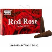 Darshan Konik Tütsü Koku Çeşitleri: Ruhunuzu Besleyen Kokular 1 Paket (10 Adet)