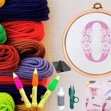 Nuvigo Punch Seti Nakış Seti Kasnaklı Kendin Yap Seti Seri 83