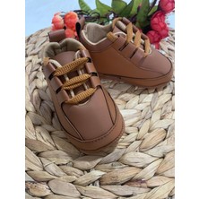 Zm Kids Erkek 18-19 Nu Suni Deri Bağcıklı Lüks Patik