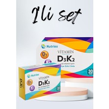 Nuvigo D3k2 Vitamin Takviyesi 30 Tablet – 2’li Avantaj Paketi