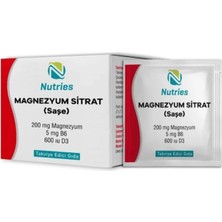 Nuvigo Magnezyum Sitrat 30 Saşe