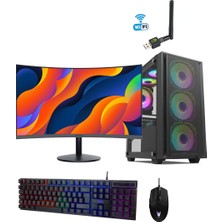 Draven OFS-001 i5-4590 16GB DDR3 512GB SSD 24" Curved Monitör Ofis Bilgisayarı