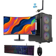 Draven OFS-003 i5-4590 16GB DDR3 512GB SSD 24" Curved Monitör Ofis Bilgisayarı