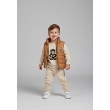 Name Baby & Kids Erkek Çocuk Kapitone Yelekli Takım NEL-2770