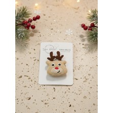 Toka Delisi Saçsız Bebek Tokası, Sevimli Saç Acıtmayan Tavşan Geyik Bulut Figürlü Saçsız Bebek Tokası