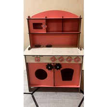 Özbience Ahşap Oyuncak Mutfak Seti 40X30 Cm, Eğlenceli ve Şık Tasarım