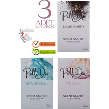 PellDio 3'lü Karışık Ayakkabılık Dolap ve Çekmece Parfümlü Kese Kokusu Oda Koku Kesesi-1