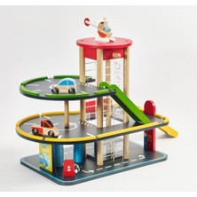 Şık ve Dayanıklı Ahşap Garaj Otopark Seti, Kolay Kurulum ve Kullanım