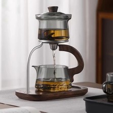 Marsilyan Otomatik Manyetik Borosilikat Demlik Seti