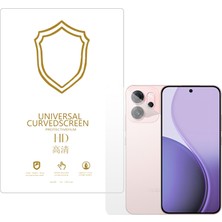 Microcase Oppo Reno 14F ile Uyumlu Full Tpu Nano Arka Ekran Koruma Filmi - EKM102