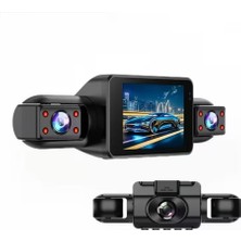 Schitec 4 Kameralı Kayıtlı Araç Kamerası 360° Görüş 1080P Ön ve Arka Iç Çekim Hd Otomobil Kamera Sistemi AN-6314