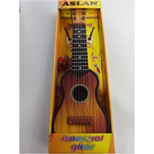 50 cm Telli Askılı Oyuncak Gitar, Poşet Ambalajlı