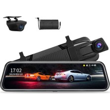 Schitec 10.7” Full Hd 1080P Aynalı Araç Içi Dual Kamera Kayıt Cihazı H01