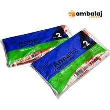 AmbalajSende 2 Numara Renkli Poşet (50 Adet)