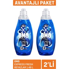 Omo Express Fresh Beyazlar 2 x 1.48 L 4 Adet