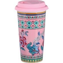 LuckyArt Lucky Art Bloome Bone Kapakli Mug 450ML