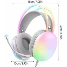 Magne Yeni Nesil Kulak Üstü Kablosuz Uzun Ömürlü Rgb Işıklı Bluetooth Kulaklık - TGR7232-2514