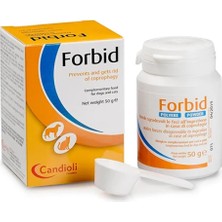 Candioli Forbid 50 gr - Kedi ve Köpeklerde Dışkı Yeme Alışkanlığını Engelleyen Takviye