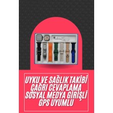 Magne Akıllı Saat Unisex Akıllı Saat Çoklu Kordon Seçeneği Çelik Kordon Plastik Ko - TGR5731-2203