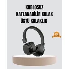 Magne Bluetooth Kablosuz Kulak Üstü Kulaklık Katlanabilir Konforlu ve Şık Tasarımlı - TGR9229-2634