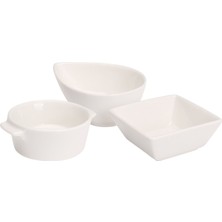 Koopman Porselen Çerezlik 10 x 8 cm 4 Adet