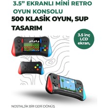 Magne 3.5 Inç Ekranlı Klasik Oyun Konsolu – 500 Dahili Oyun - TGR2399-9649