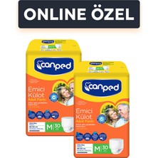 Canped Emici Külot Orta Online Paket 60'lı 4 Adet